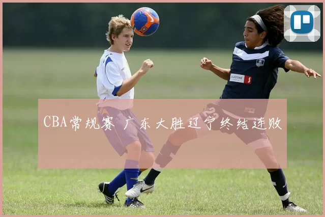 CBA常规赛 广东大胜辽宁终结连败