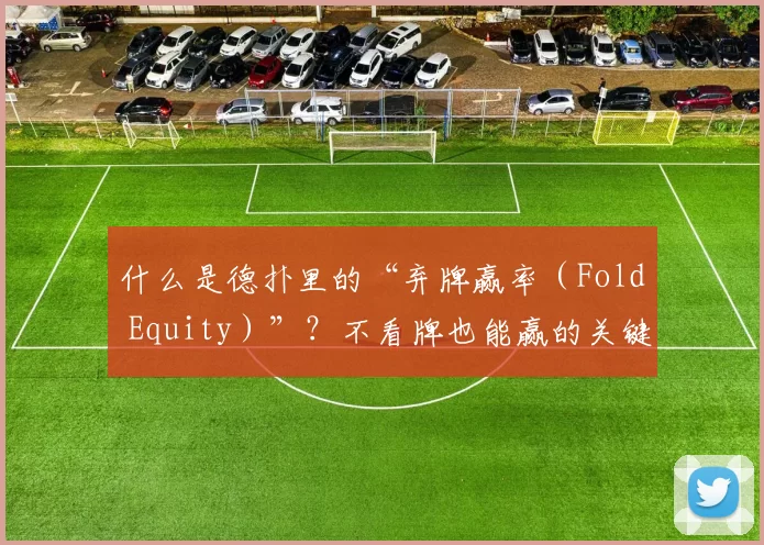 什么是德扑里的“弃牌赢率（Fold Equity）”？不看牌也能赢的关键所在。（揭秘德州扑克的“弃牌权益（Fold Equity）”：不摊牌也能取胜的关键原理）
